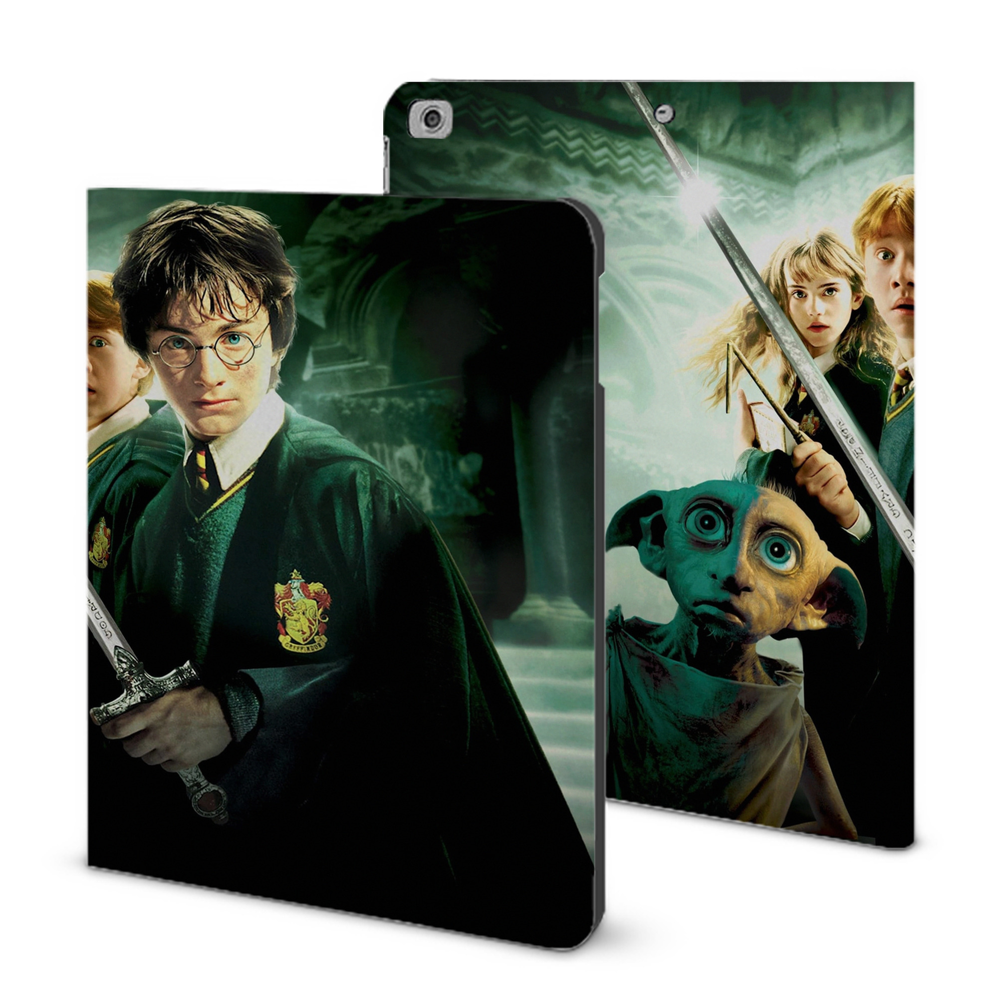 （画像用） Harry Potter ハリー・ポッターシリーズ IPad ケース ブック型 PUレザー TPU 耐衝撃 軽量 薄型 ペン収納なし 全面保護 IPad 各モデル対応